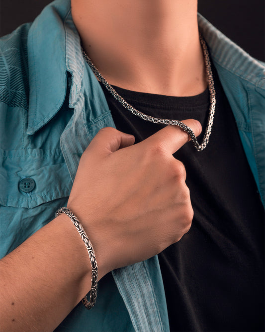 Amaru - Pulsera en Plata 950