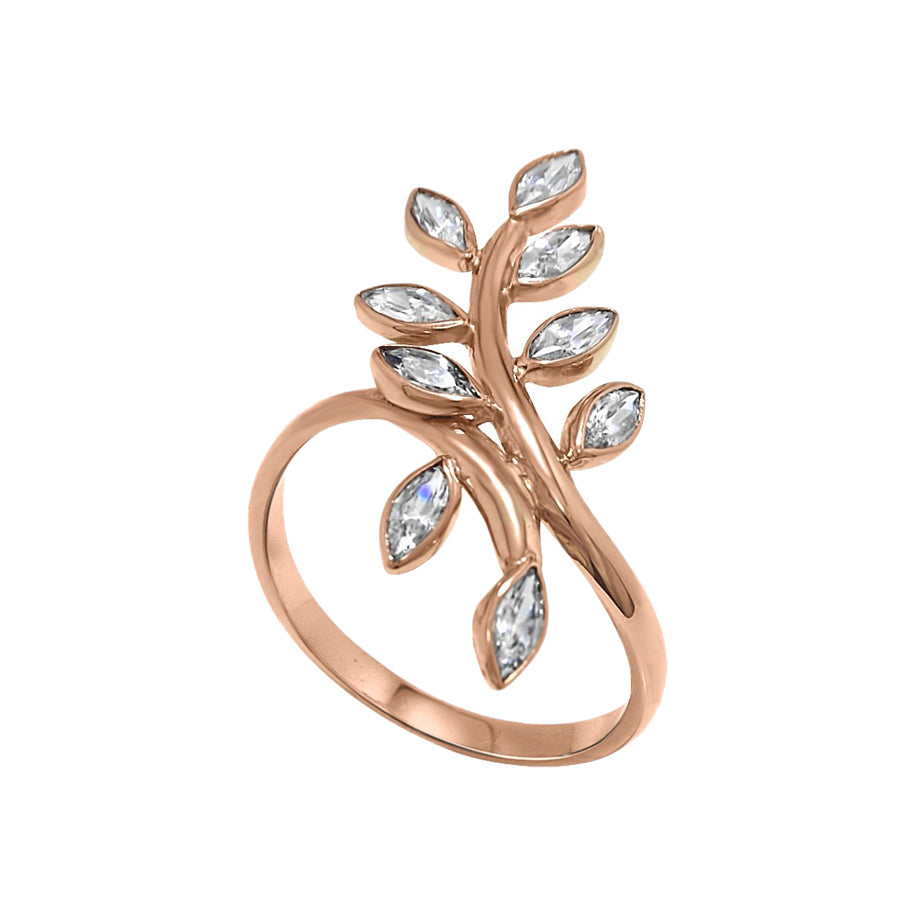 Raphichakuy - 18k Rose Gold Engagement Ring