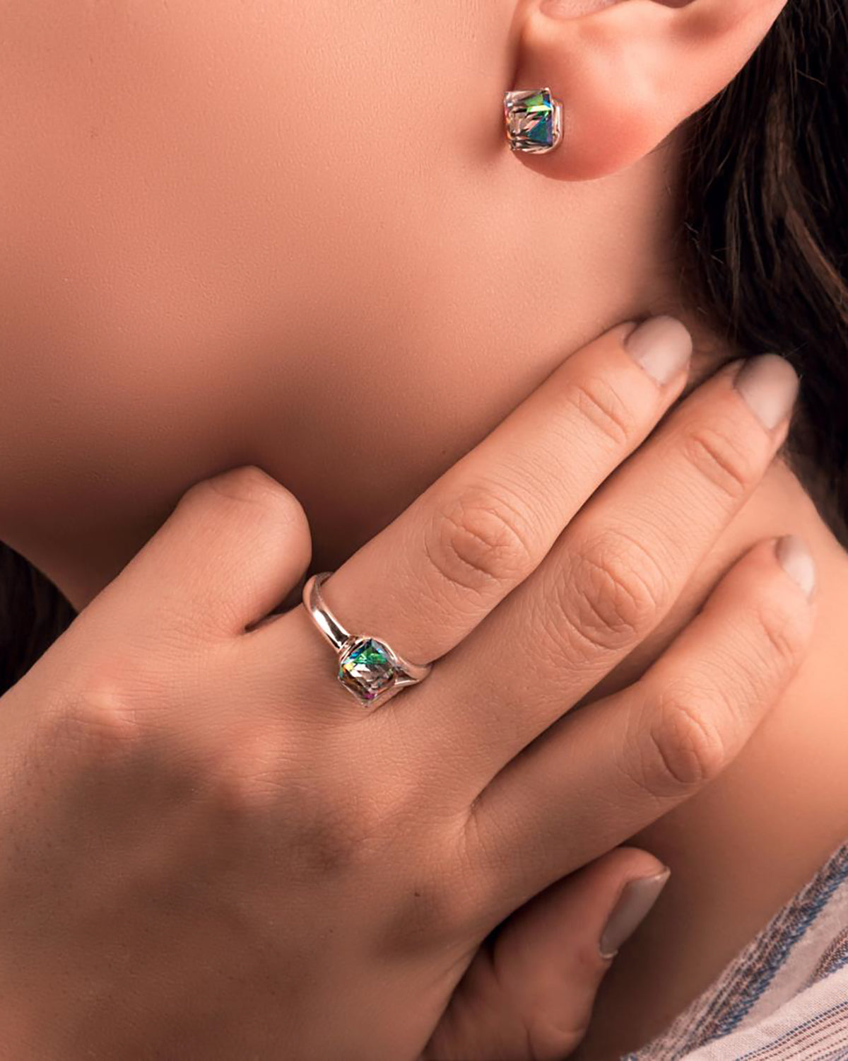 K'uyichi Sumaq - 950 Silver Ring