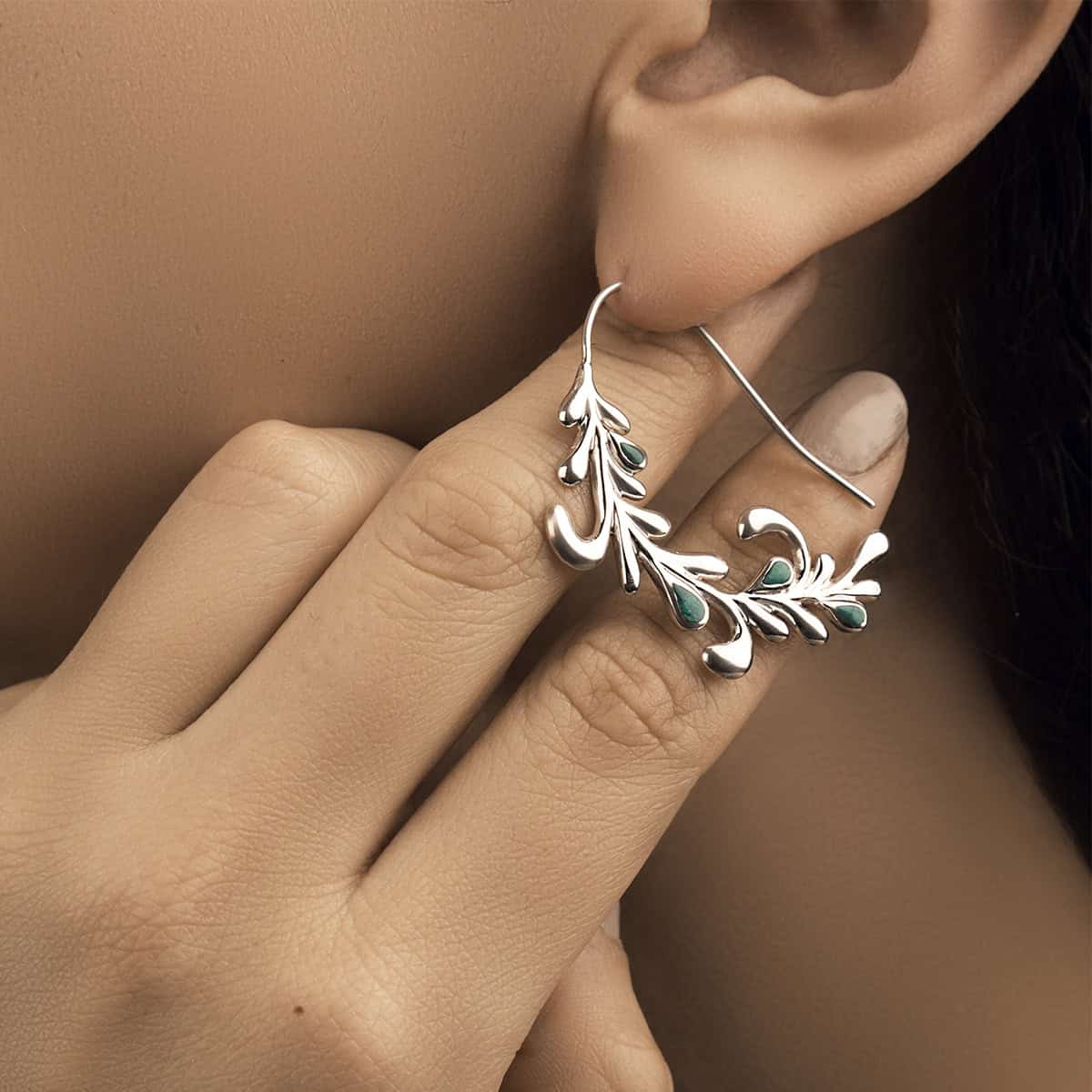 Mama Sara - Aretes en Plata 950