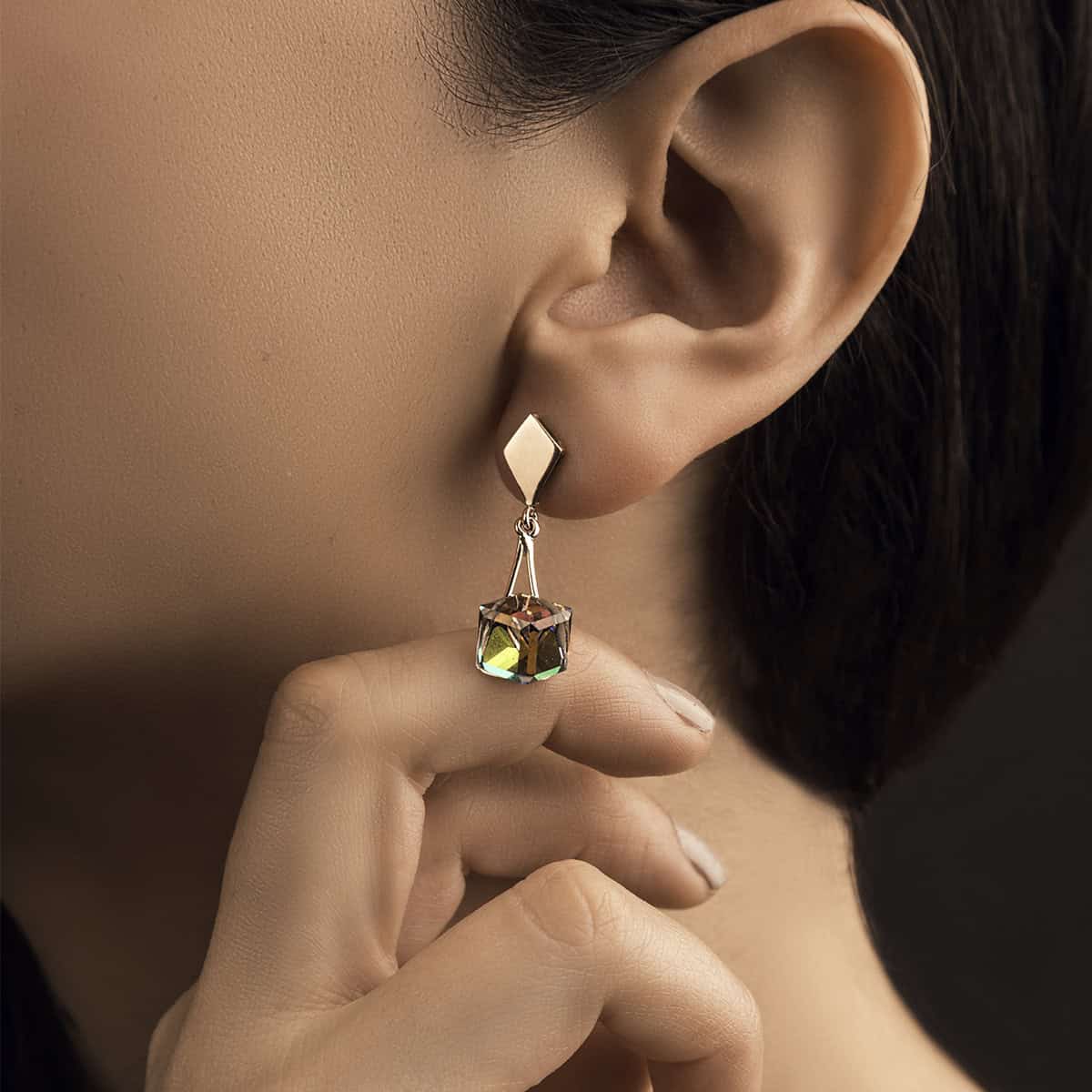 Munay K'uychi - 18k Yellow Gold Earrings