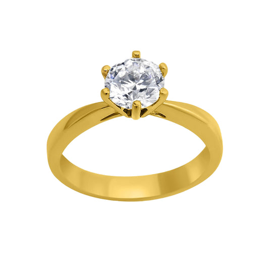 Sapa T'ika - 18k Yellow Gold Engagement Ring