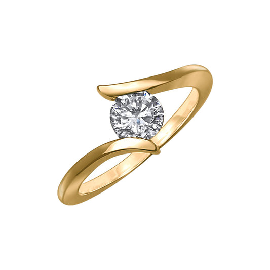 Wayralia - 18k Yellow Gold Engagement Ring
