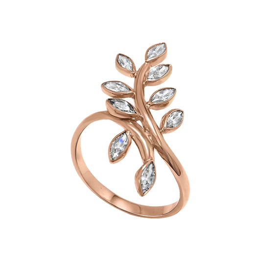 Raphichakuy - 18k Rose Gold Engagement Ring