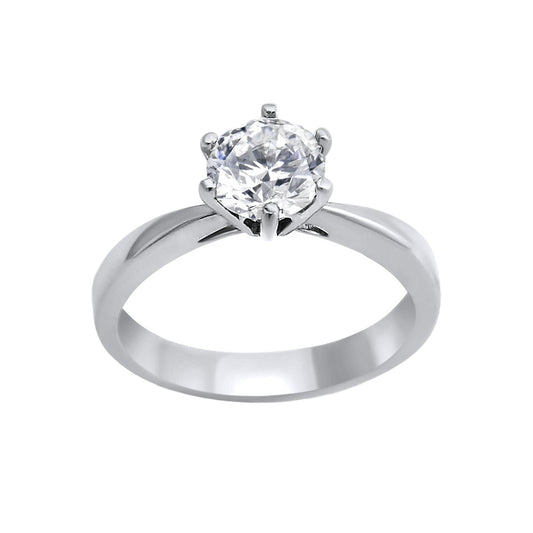 Sapa T'ika - 18k White Gold Engagement Ring