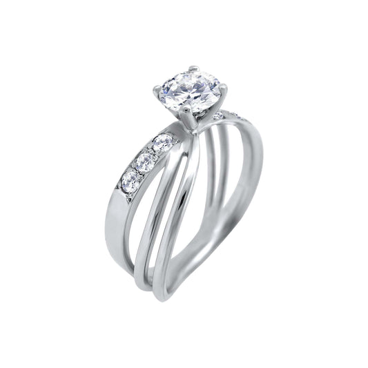 Tusuy Urpi - 18k White Gold Engagement Ring