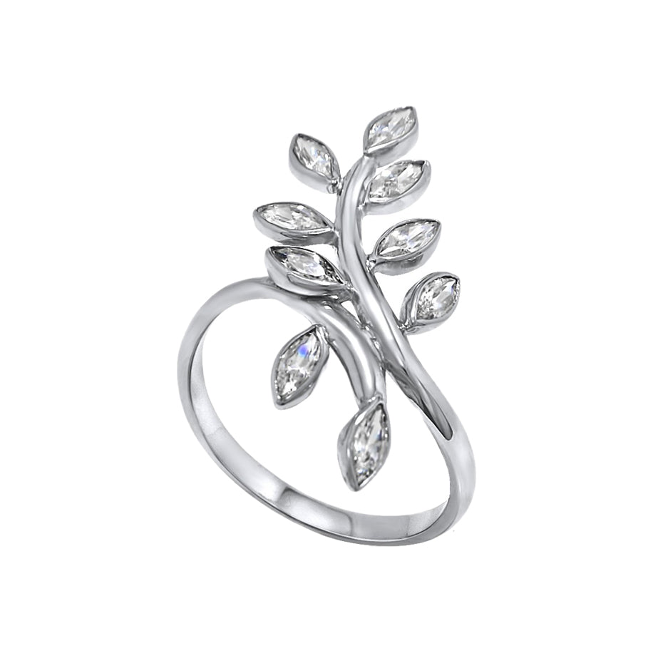 Raphichakuy - Anillo de Compromiso en Oro Blanco 18k