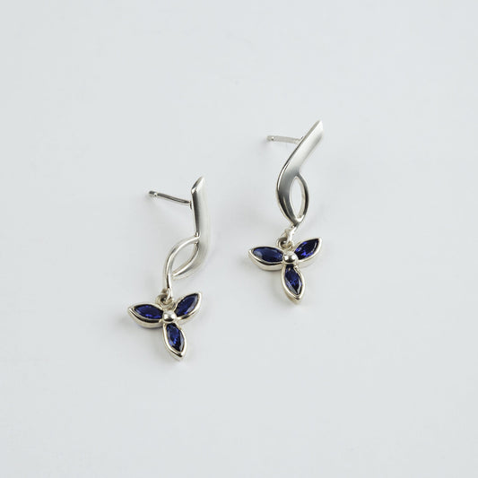 Ch'aska - 950 Silver Earrings